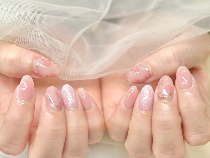 基本の5つのネイル形の特徴と印象の違いのイメージ