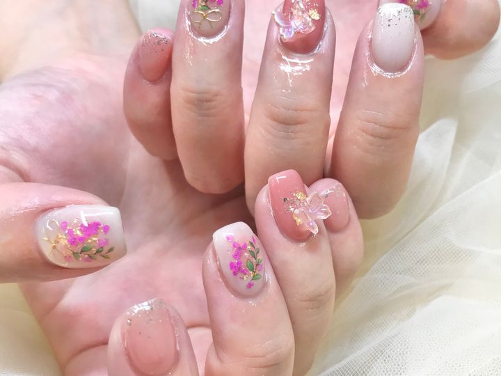 紫陽花ネイルの色選びガイド｜肌色別・シーン別の正解カラーのイメージ