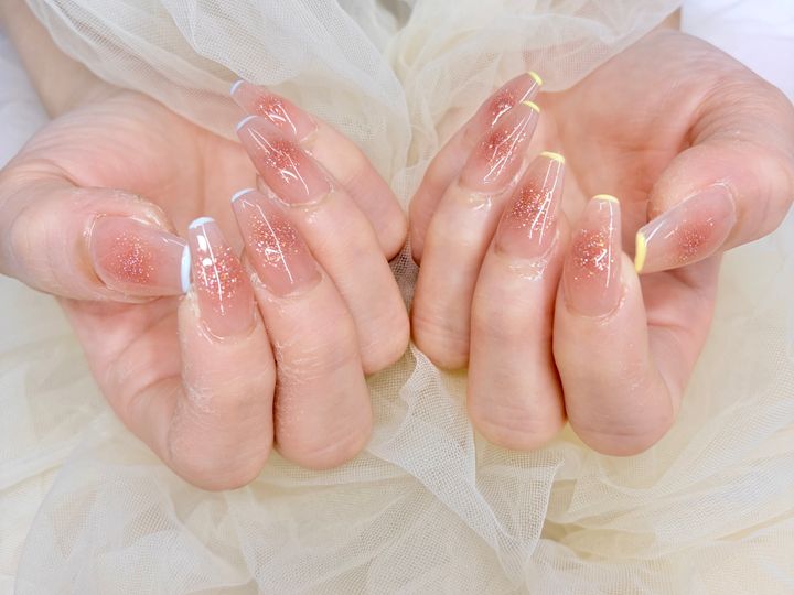 水滴ネイル・ウェットルックネイルとは？2つの「濡れ感」を整理するのイメージ