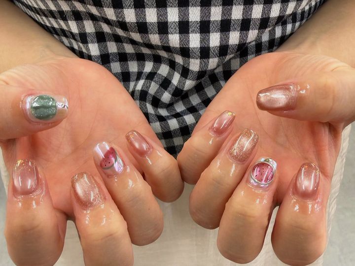 コンディションが悪い爪でも、デザインは楽しめるのイメージ