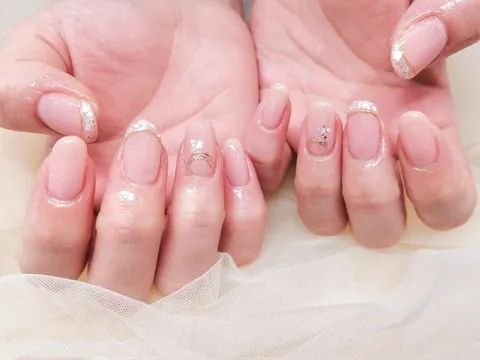 ピンクのグラデーション×シェル｜グラデーション、シェル、ピンク、上品・大人、可愛い