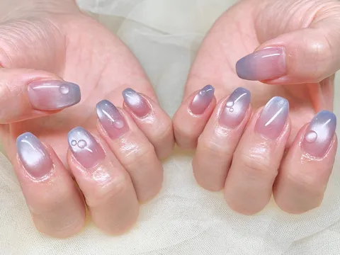 クリアピンクのミラークローム｜ミラー・クローム、ピンク、上品・大人