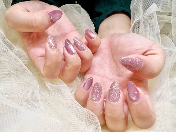 トレンドアレンジ集（グラデーション×フレンチ、マグネット×フレンチ、アシンメトリー）のイメージ