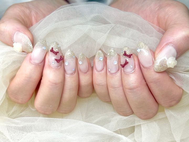 プロのフレンチネイル技術のイメージ