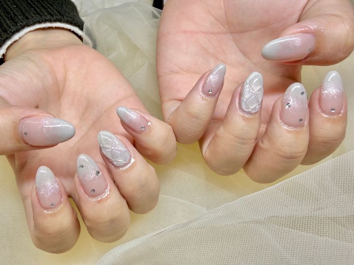 ブライダルネイルの人気デザインのイメージ