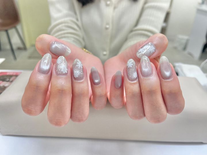 フットネイルの施術の流れのイメージ