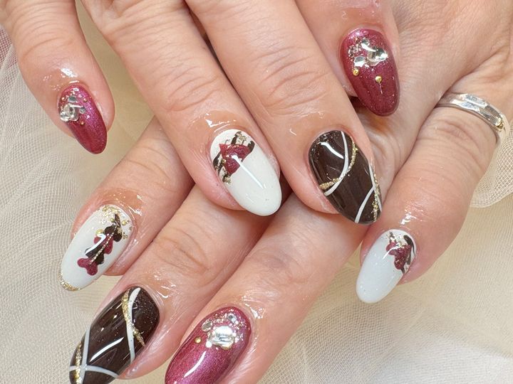 セルフネイルでの再現方法とコツのイメージ