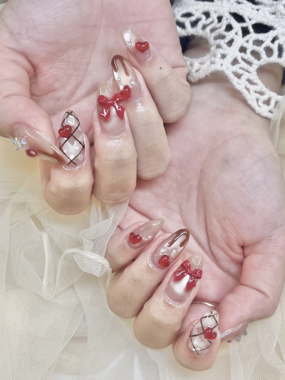 各質感に適したNICENAILコースの選び方のイメージ