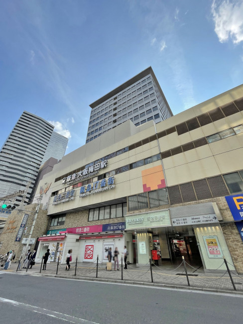 NICENAIL 大阪梅田店の外観