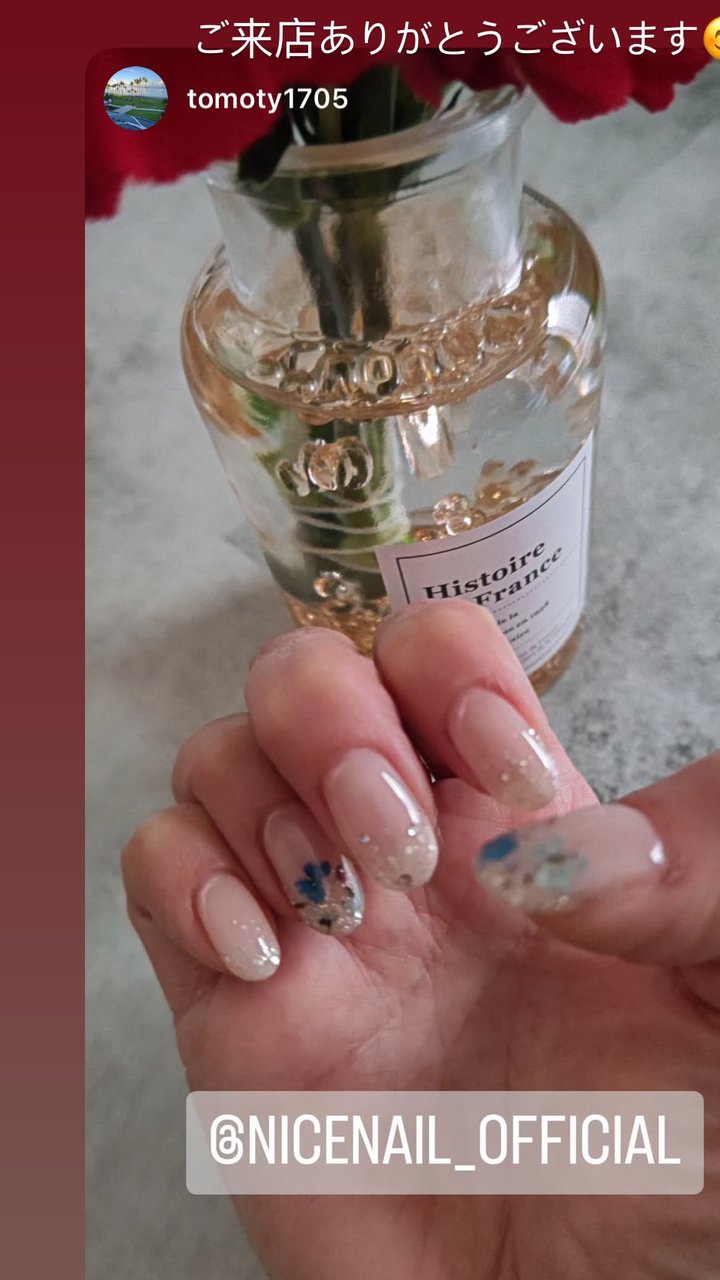 NICENAILのお客様施術 お客様ネイル③