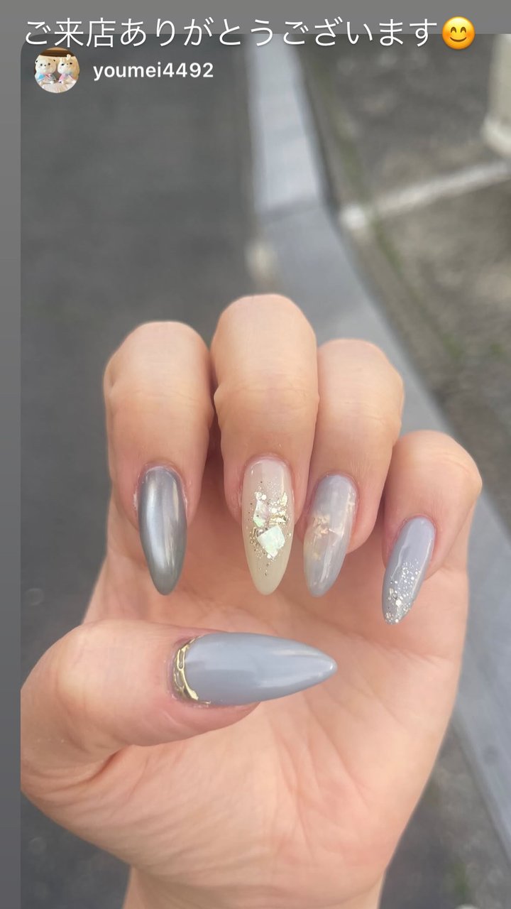 NICENAILのお客様施術 お客様ネイル⑤