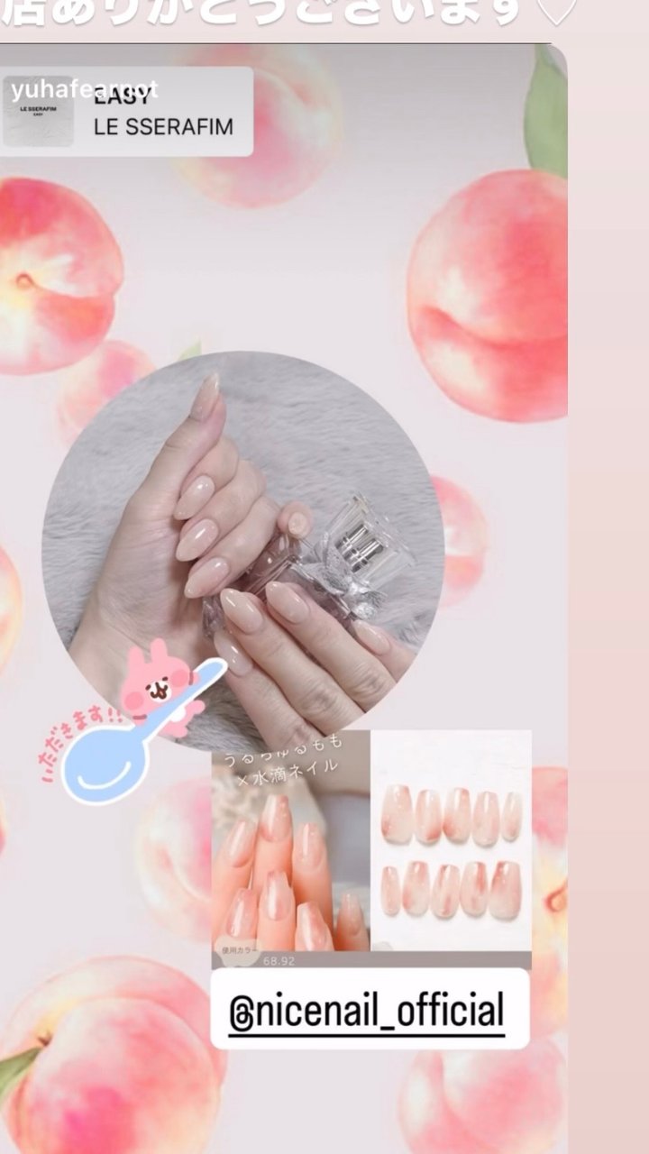 NICENAILのお客様施術 お客様ネイル②