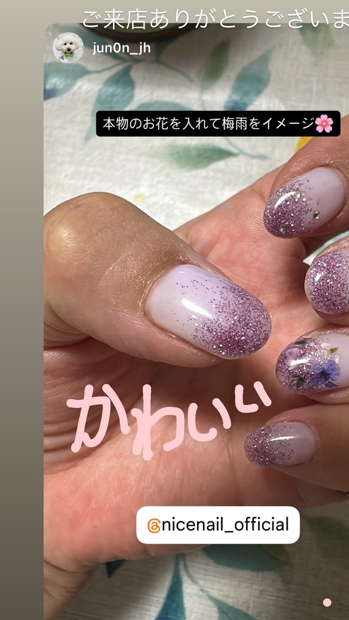 NICENAILのお客様施術 お客様ネイル③