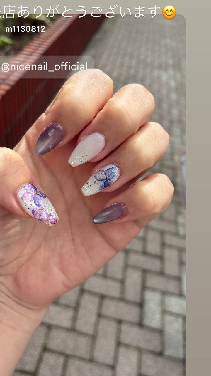 NICENAILのお客様施術 お客様ネイル⑤