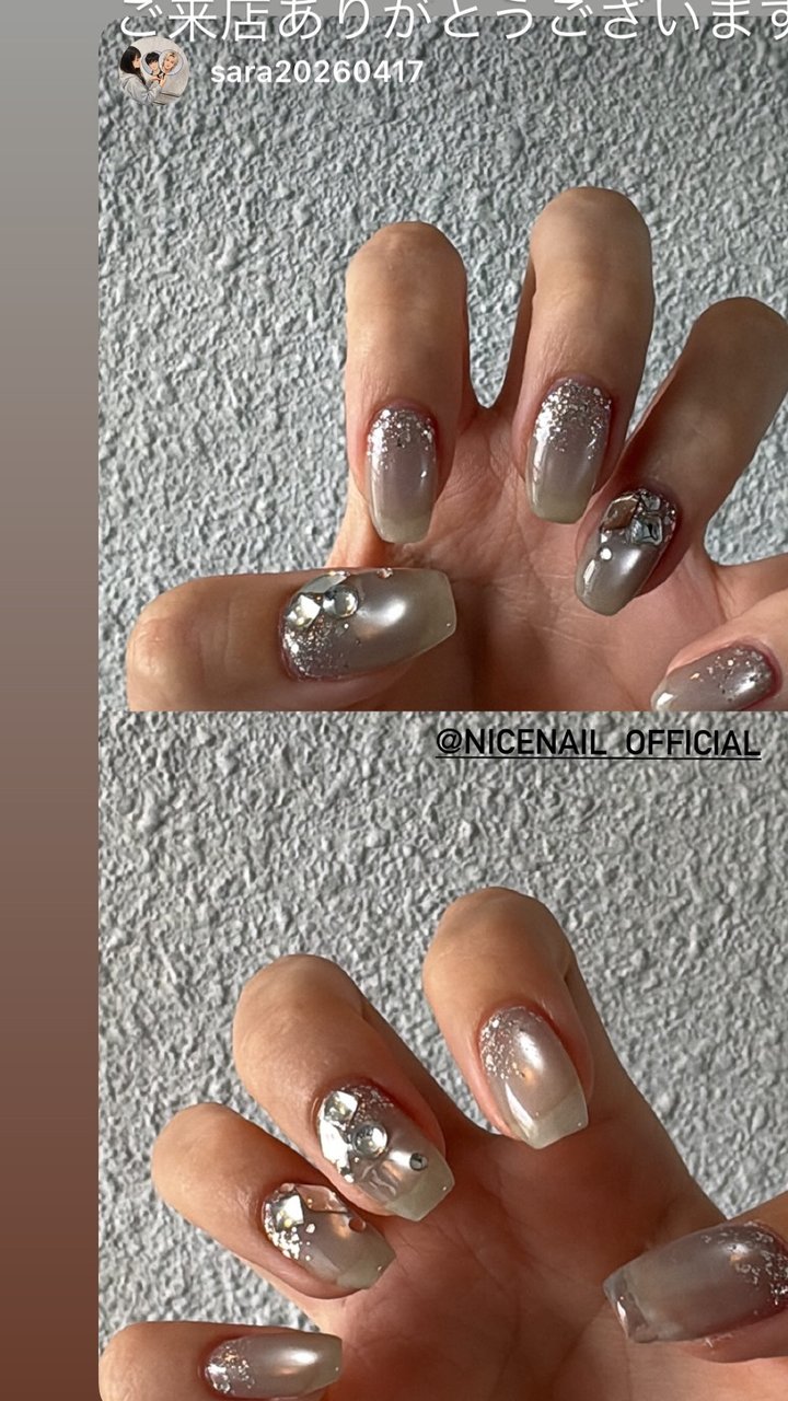 NICENAILのお客様施術 お客様ネイル③