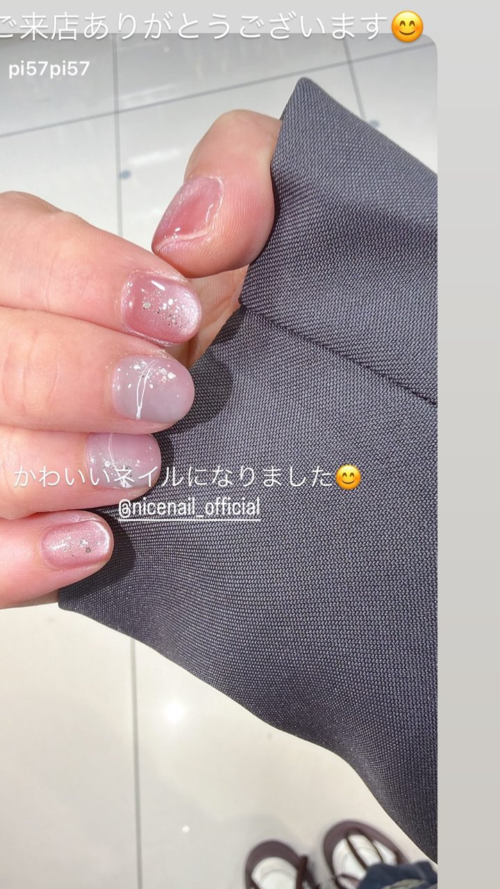 NICENAILのお客様施術 お客様ネイル②