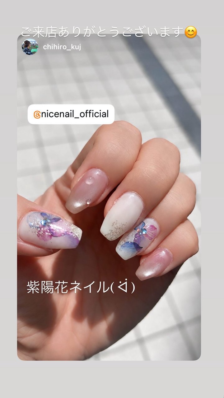 NICENAILのお客様施術 お客様ネイル④