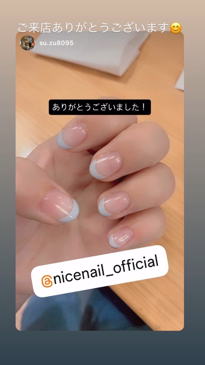 NICENAILのお客様施術 お客様ネイル③