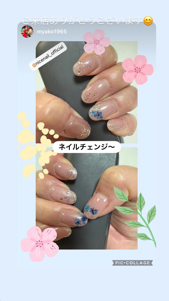NICENAILのお客様施術 お客様ネイル④