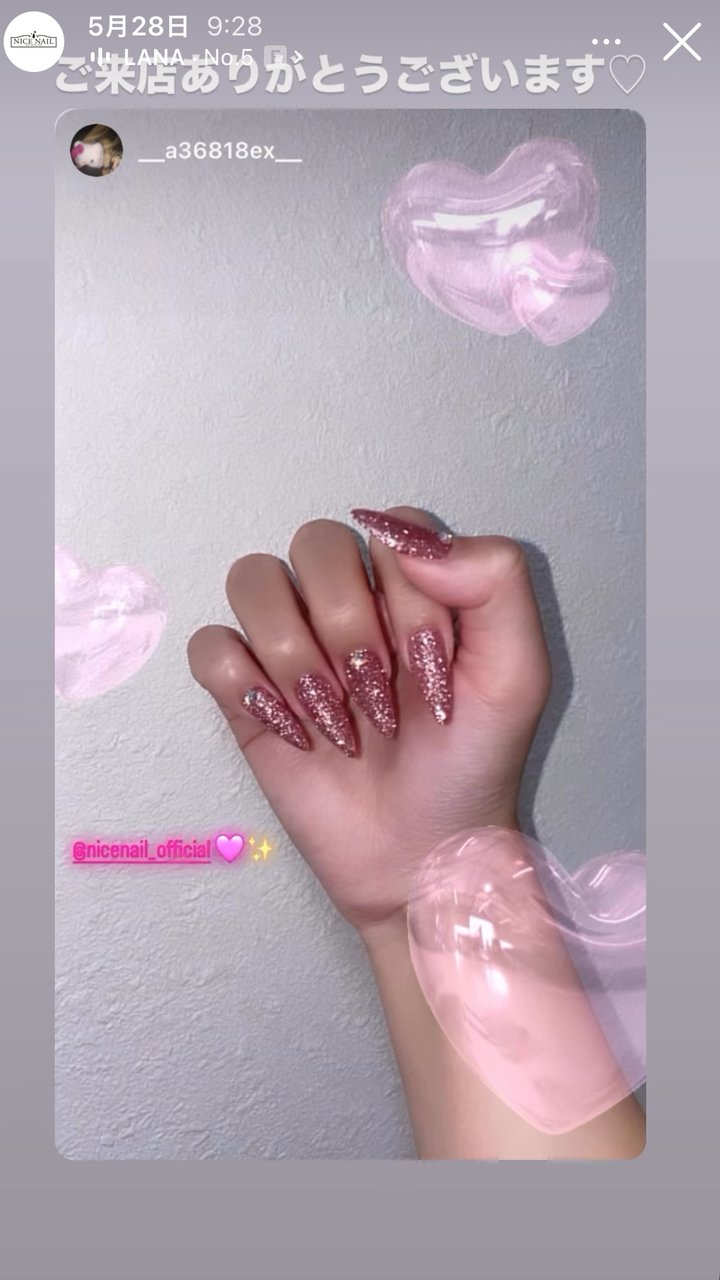 NICENAILのお客様施術 お客様ネイル②