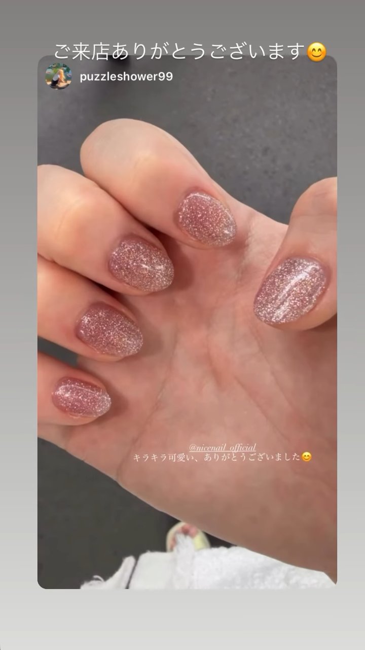 NICENAILのお客様施術 お客様ネイル⑤