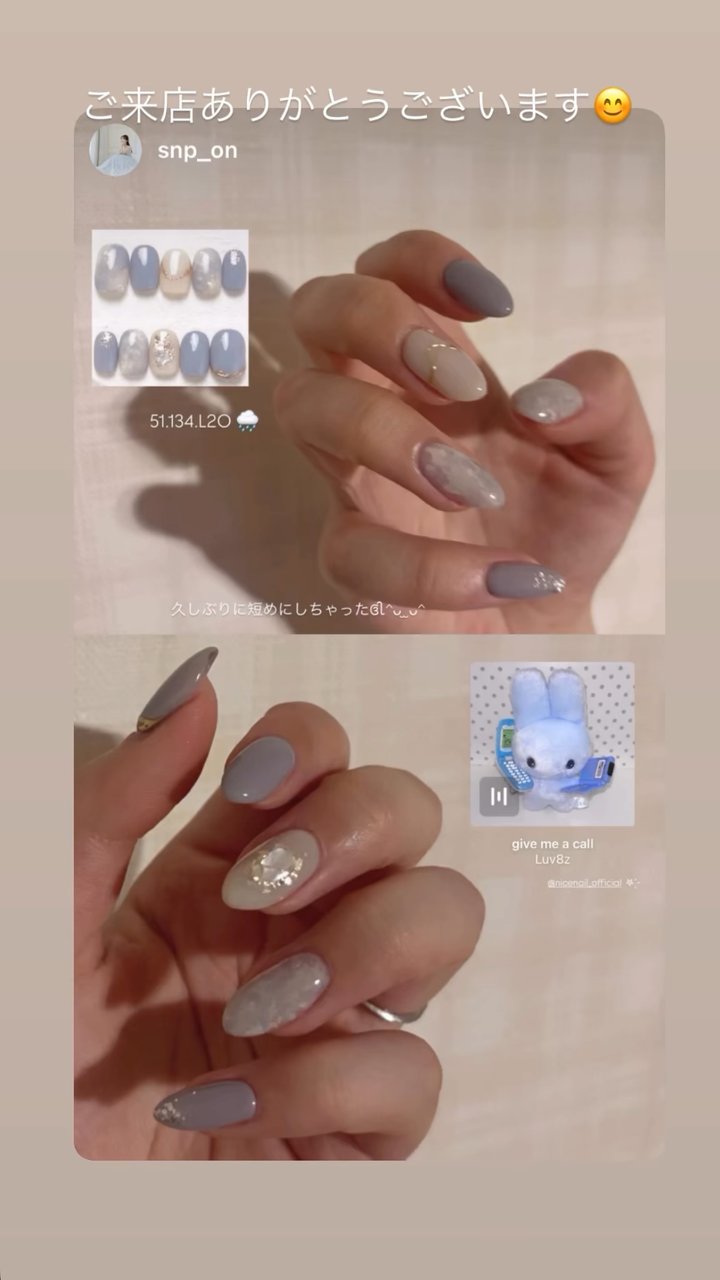 NICENAILのお客様施術 お客様ネイル③