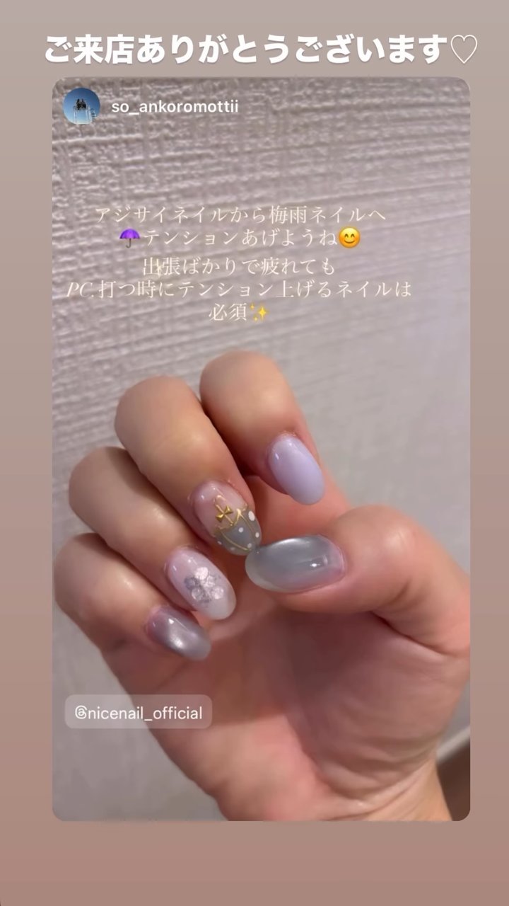 NICENAILのお客様施術 お客様ネイル②