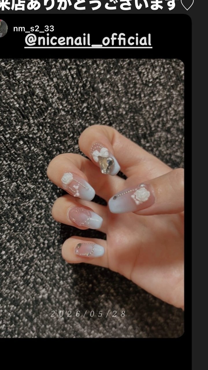 NICENAILのお客様施術 お客様ネイル③