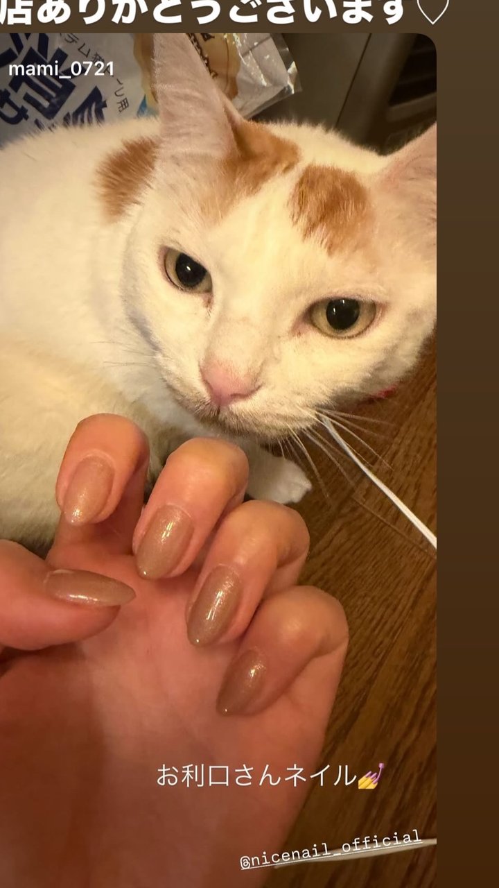 NICENAILのお客様施術 お客様ネイル⑤