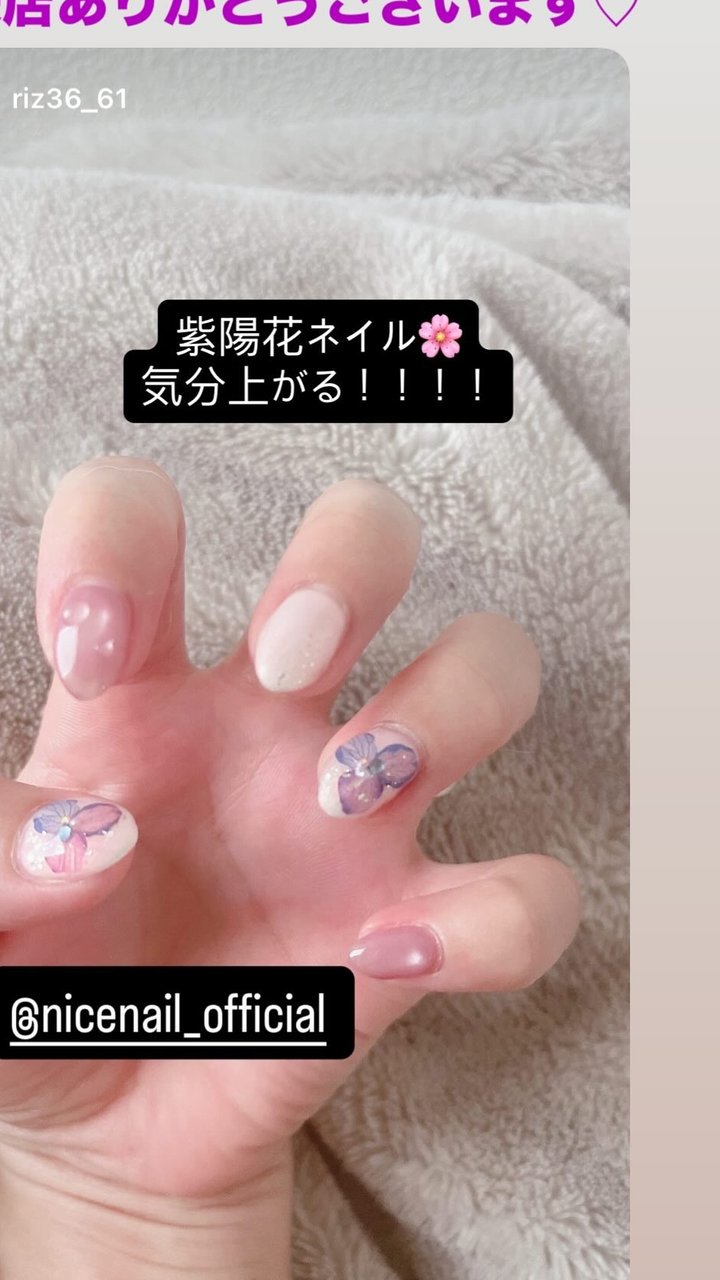 NICENAILのお客様施術 お客様ネイル④