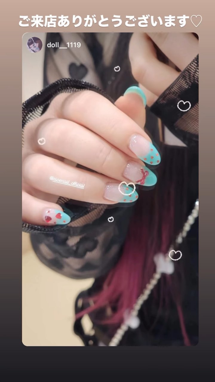 NICENAILのお客様施術 お客様ネイル③