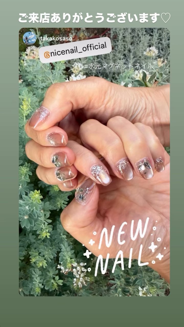 NICENAILのお客様施術 お客様ネイル④