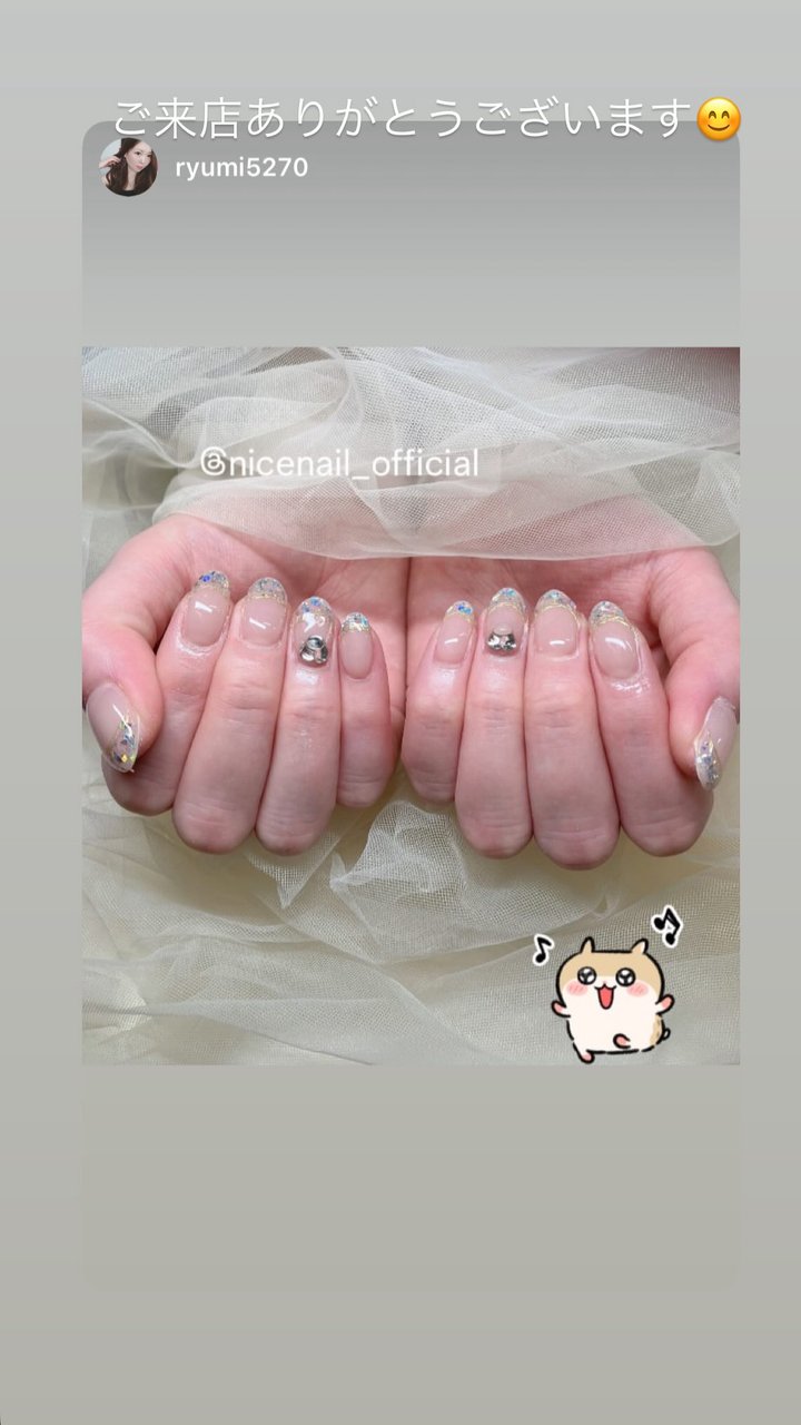 NICENAILのお客様施術 お客様ネイル②