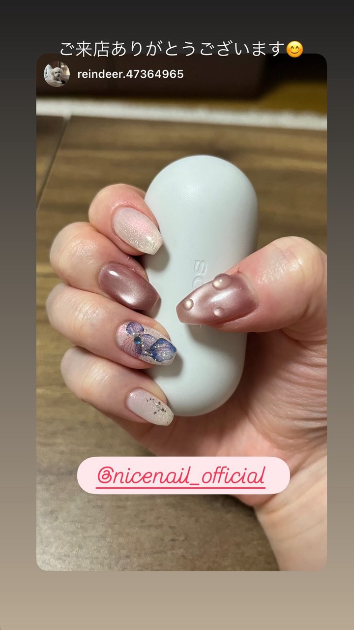 NICENAILのお客様施術 お客様ネイル③