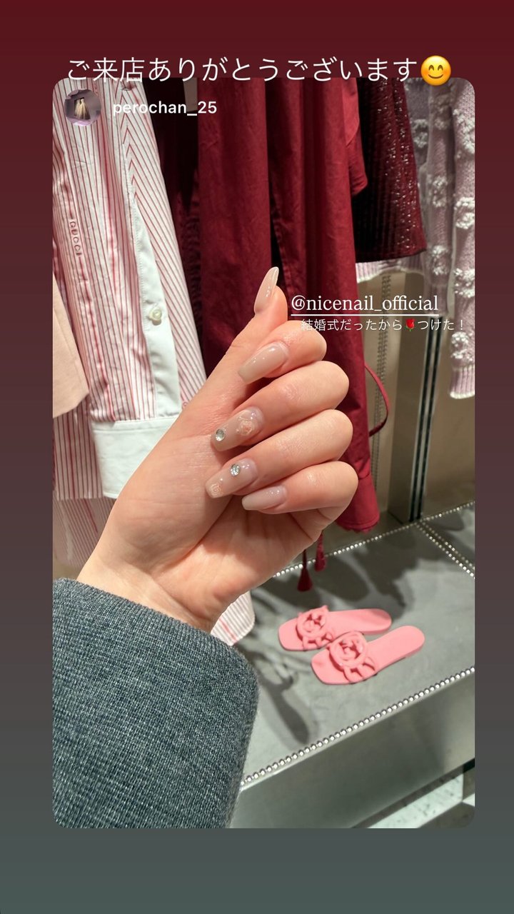 NICENAILのお客様施術 お客様ネイル⑤