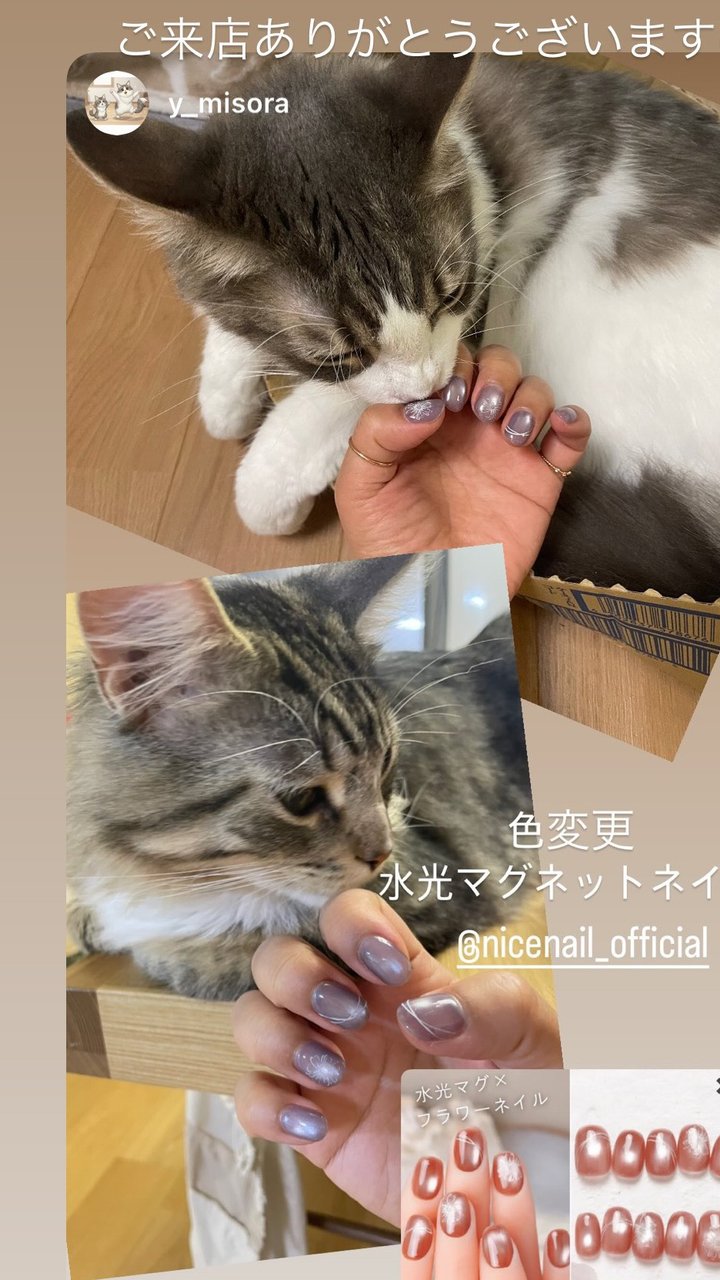 NICENAILのお客様施術 お客様ネイル③