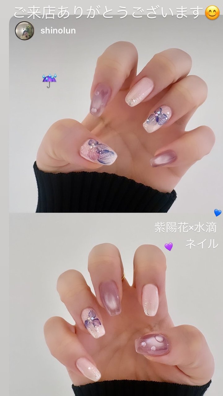 NICENAILのお客様施術 お客様ネイル①