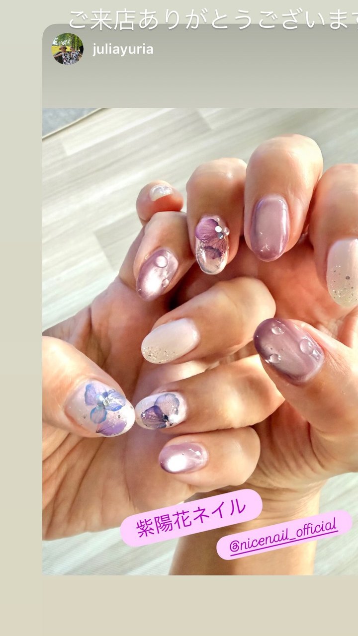 NICENAILのお客様施術 お客様ネイル④