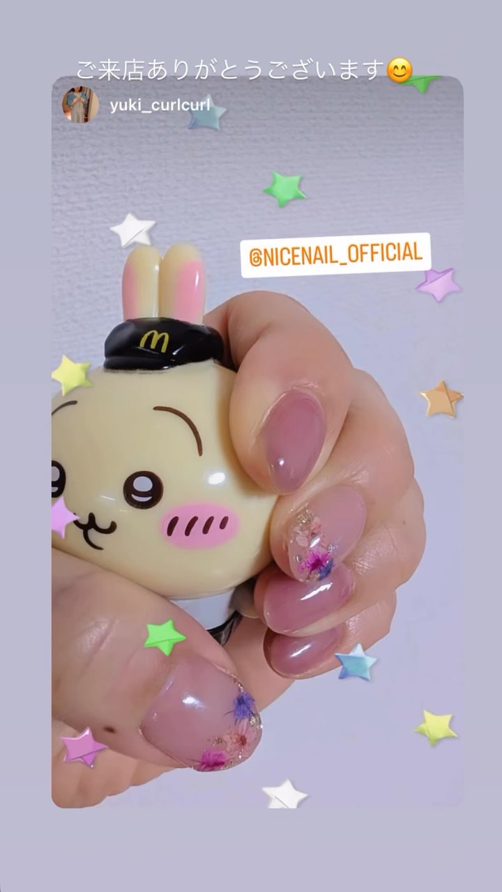 NICENAILのお客様施術 お客様ネイル②