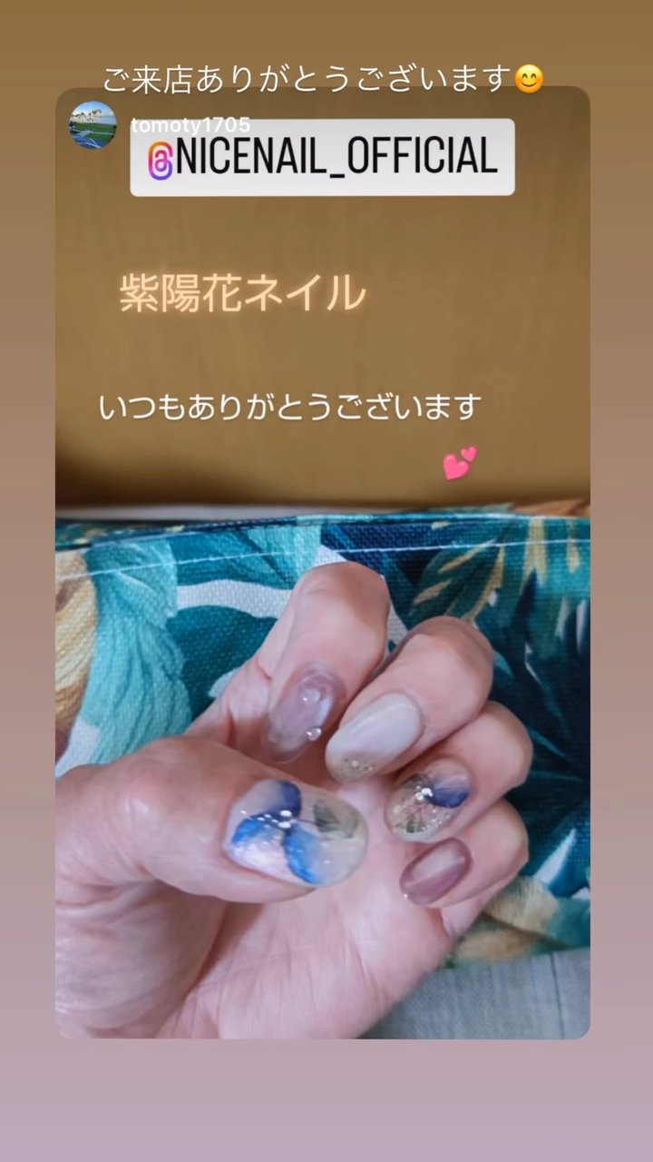 NICENAILのお客様施術 お客様ネイル③