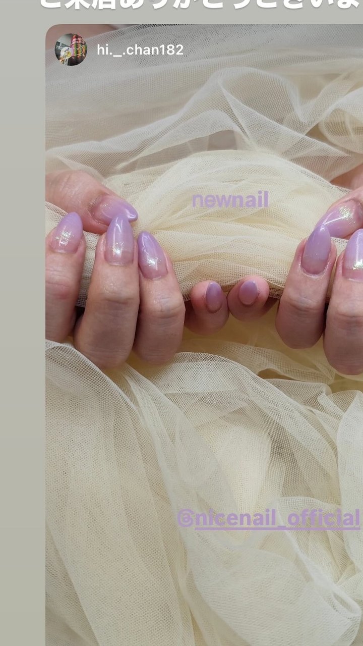 NICENAILのお客様施術 お客様ネイル④