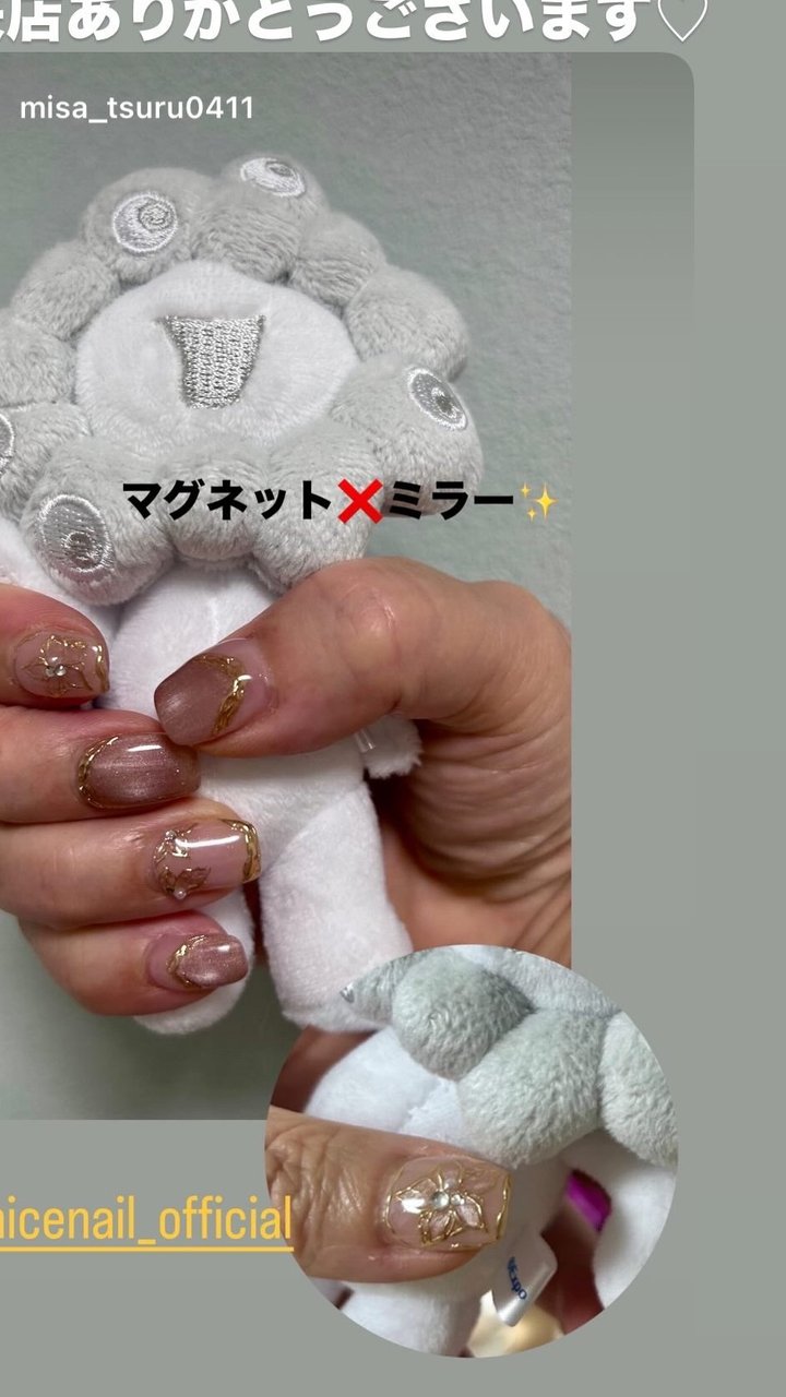 NICENAILのお客様施術 お客様ネイル⑤