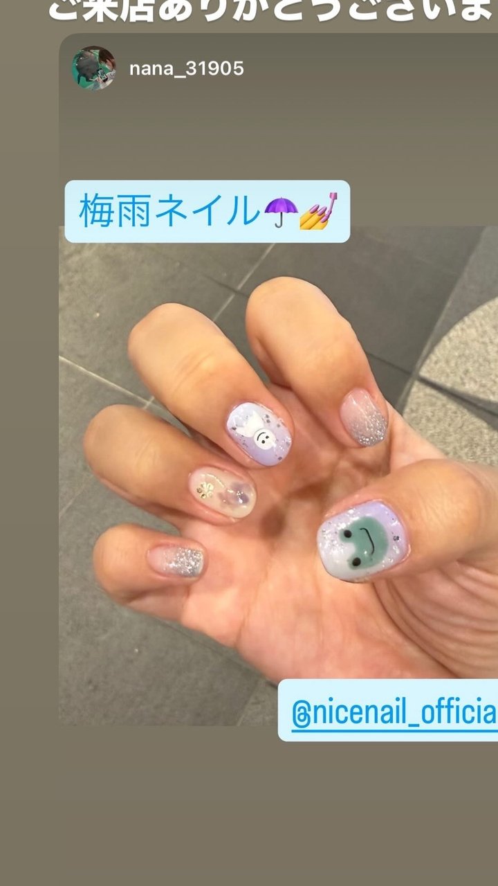 NICENAILのお客様施術 お客様ネイル⑤
