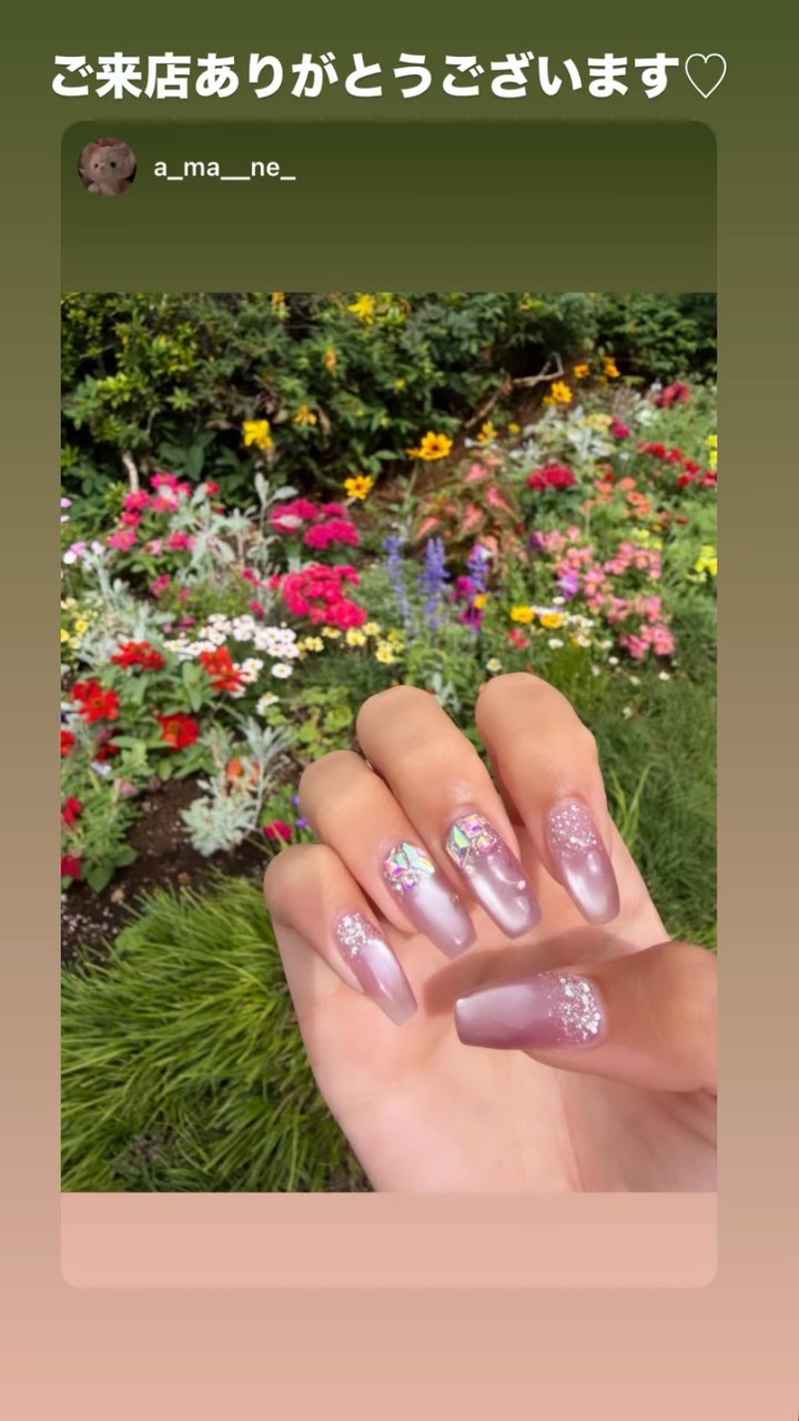 NICENAILのお客様施術 お客様ネイル②
