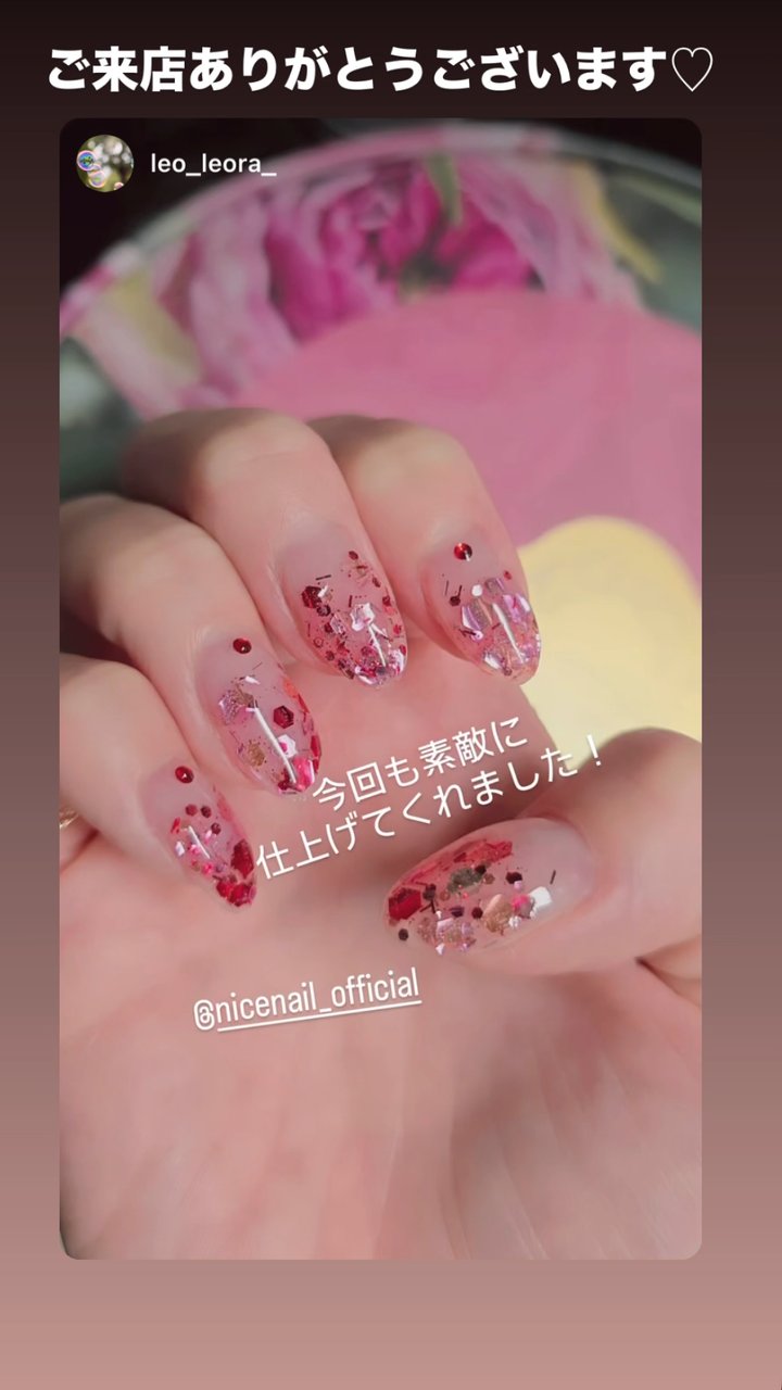 NICENAILのお客様施術 お客様ネイル④