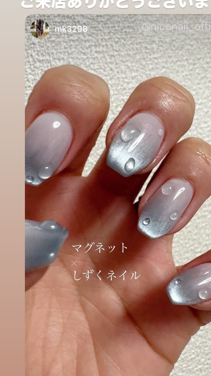 NICENAILのお客様施術 お客様ネイル②