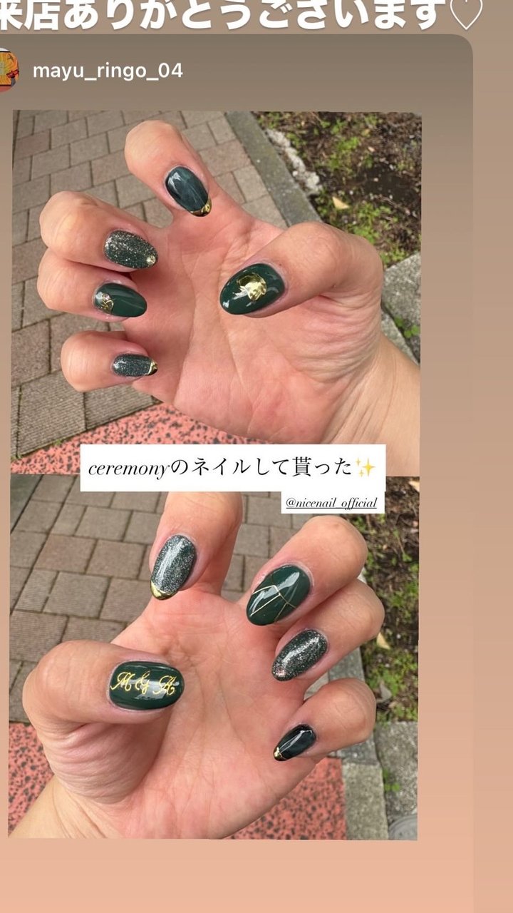 NICENAILのお客様施術 お客様ネイル④