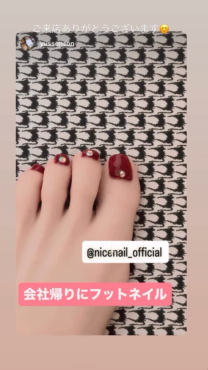 NICENAILのお客様施術 お客様ネイル③