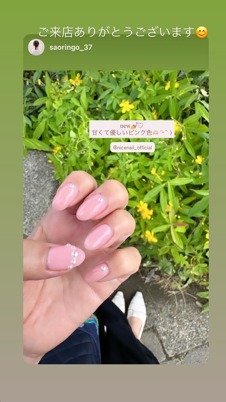 NICENAILのお客様施術 お客様ネイル②