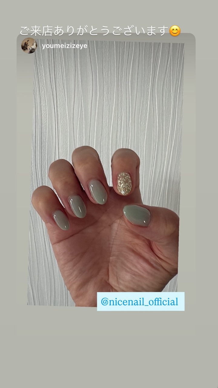 NICENAILのお客様施術 お客様ネイル②